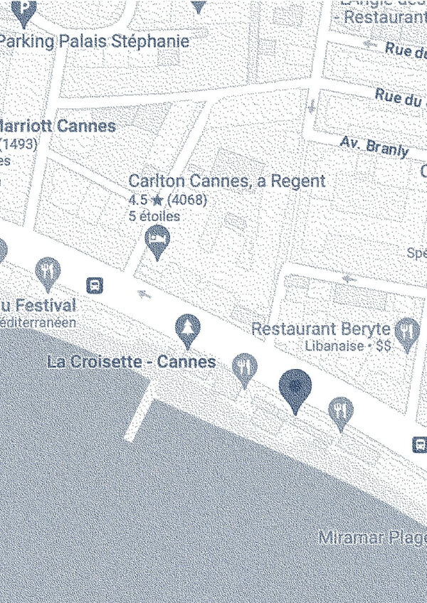 Vilebrequin La Plage - maps